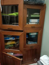 Mobile legno porta documenti