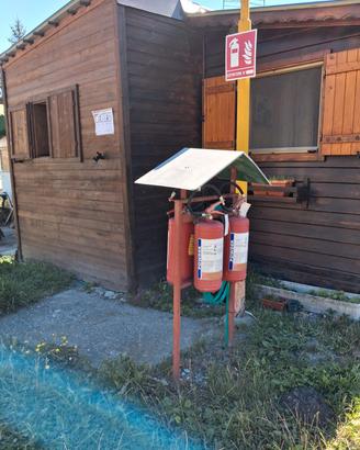roulotte stanziale, bungalow e preingresso a Oulx 
