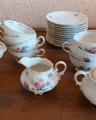 Servizio da caffè anni '50 per 11 persone