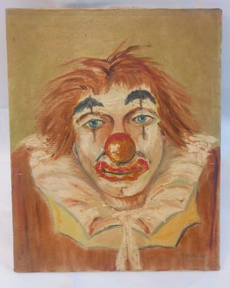 Il Clown"  1976. Uno sguardo che interroga l'ANIMA