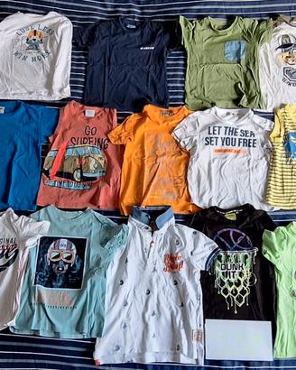 N 20 maglie in cotone taglia 5-6 anni (pac. 1)