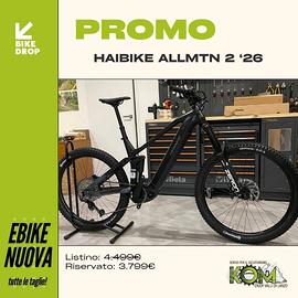 Ebike HAIBIKE ALLMTN2 '26 - TUTTE LE TAGLIE