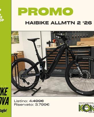 Ebike HAIBIKE ALLMTN2 '26 - TUTTE LE TAGLIE