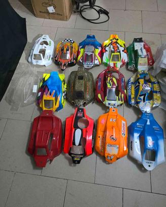 Carrozzerie off road 1/8 usate più o meno buone
