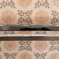 Portasalviette vintage in ottone cromato - 2 pezzi