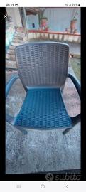 set tavolo giardino  e sedie 