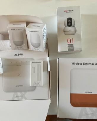 Kit antifurto ax pro hikvision