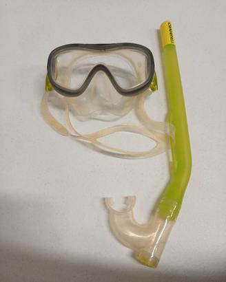 Maschera con boccaglio 