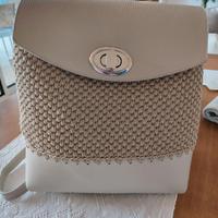 Zainetto in pelle fatto a mano