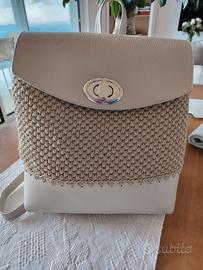 Zainetto in pelle fatto a mano