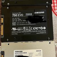 Ssd 2.5” vari modelli e capacità