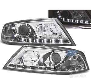 FARI SKODA OCTAVIA 2 04-08 XENON LUCE DIURNA LED C