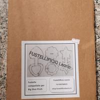 Fustella per portachiavi, cuore, fiore e stella