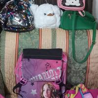 Zaini scuola e borsette ragazzina 7/10 anni