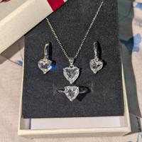 Parure di gioielli in argento 925 Zirconi 