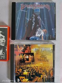 CD De Andrè più CD Black Sabbath