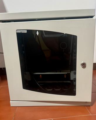 Armadio Rack 19" a muro Tecnosteel 10U Grigio