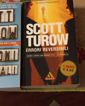 2 libri thriller di SCOTT TUROW