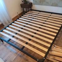 Rete matrimoniale a doghe 160x190 cm