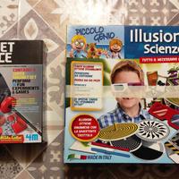 Illusioni ottiche+magnet science gioco