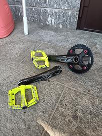 Guarnitura Shimano ZEE, corona 36T / pedali DaBomb