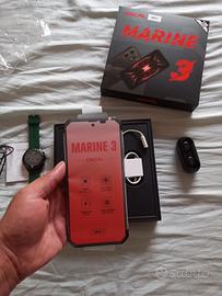 blackview oscal marine 3   con smartwatch  cuffie