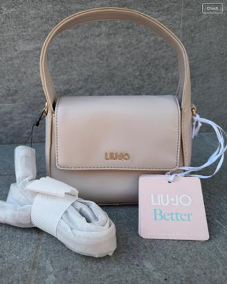Borsa LIU JO Better Hobo True Champagne XS - NUOVA