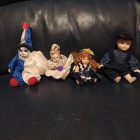 bambole Mini in porcellana