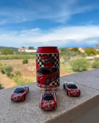Hot Wheels Ferrari 360 Modena 3 coca cola reinsing