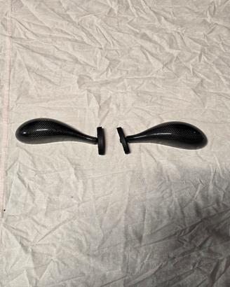 Specchi moto in carbonio Aviacompositi 