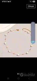 Collana in  perle