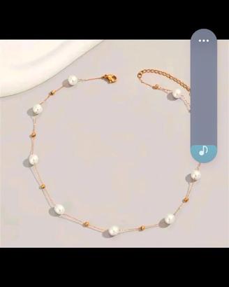 Collana in  perle