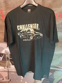 T-shirt Dodge Challenger R/T 1971 nera XL – 440 cu