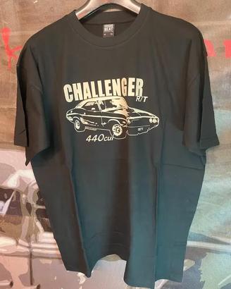 T-shirt Dodge Challenger R/T 1971 nera XL – 440 cu