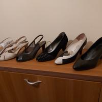 Scarpe vera pelle 35/36 usate poco