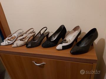 Scarpe vera pelle 35/36 usate poco