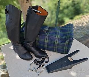 Stivali Equitazione Vequi Comfort tg. 38 – pelle