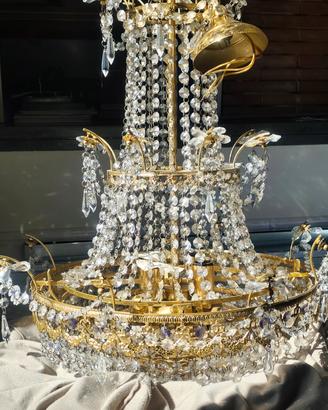 Lampadario stile impero 