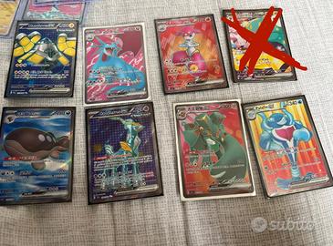 Lotto Carte Pokemon SR e SAR
