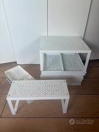 Lotto 13 mensole IKEA VARIERA 8 grandi + 6 piccole
