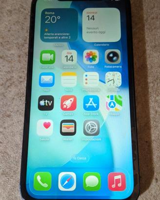 Apple iPhone 12 - 128 GB con box e cover