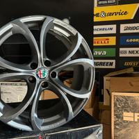 CERCHI IN LEGA ALFA ROMEO GIULIA DOPPIA MISURA