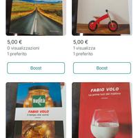 Libri di narrativa e thriller