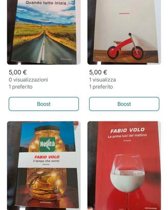 Libri di narrativa e thriller