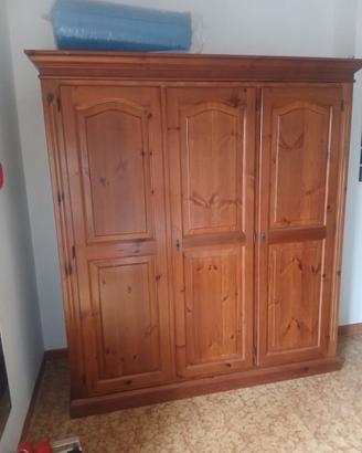 Camera da letto in legno