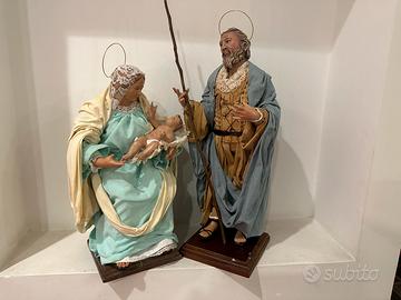 Natività presepe artistico napoletano