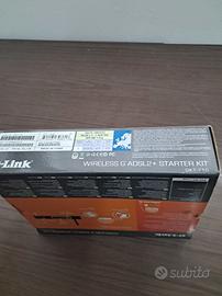 D-link, WIRELESS G ASDL2 + STARTER KIT