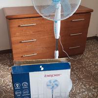 Ventilatore a piantana con timer Beper