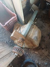 Assale frenato per rimorchio auto 1000kg