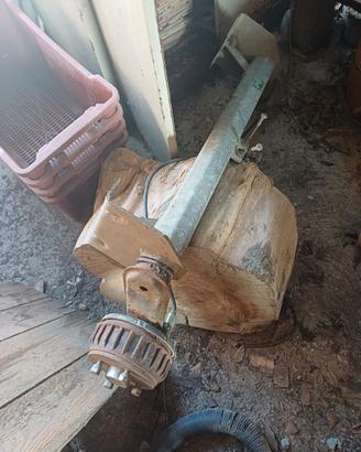 Assale frenato per rimorchio auto 1000kg